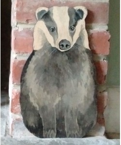 Badger Wall Plaque Badger Wall Plaque